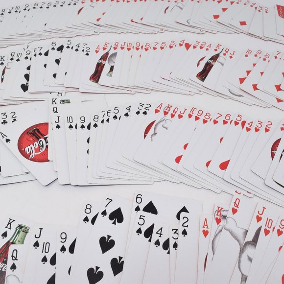 Vintage Coca Cola Playing Cards 4 Full Decks Polar Bear  1998 Game Night Collect - Picture 11 of 12
